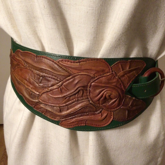Leather belt NWOT main image 4